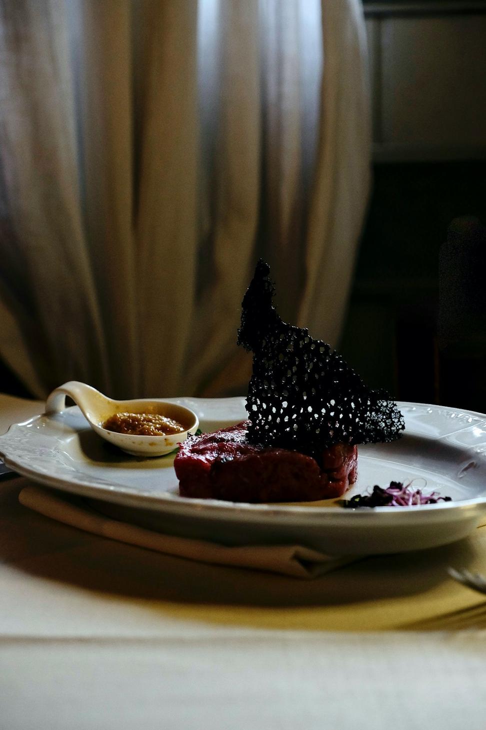 Dessert presentation